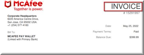 mcafee bill scam